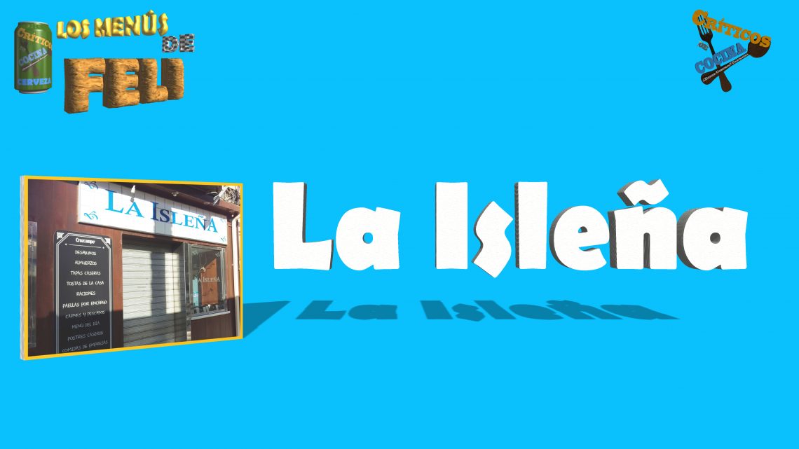 MENÚ La Isleña MENÚ La Isleña