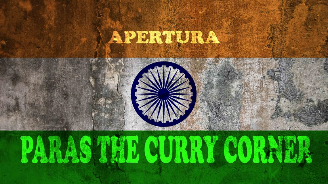 Próxima apertura PARAS THE CURRY CORNER Próxima apertura PARAS THE CURRY CORNER