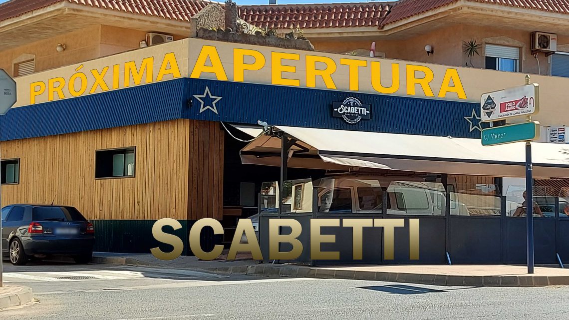 Próxima Apertura SCABETTI Próxima Apertura SCABETTI