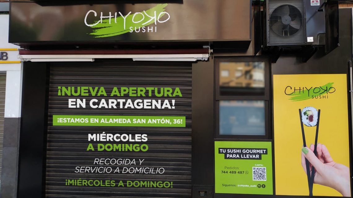 NUEVA APERTURA CHIYOKO SUSHI EN CARTAGENA NUEVA APERTURA CHIYOKO SUSHI EN CARTAGENA
