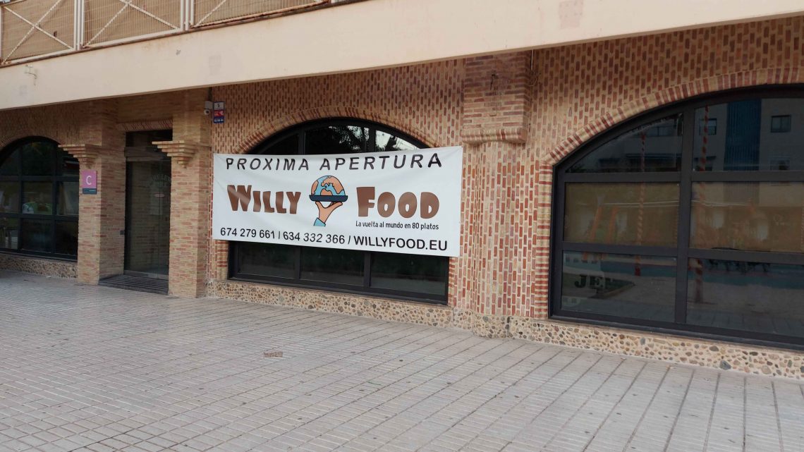 Próxima Apertura WILLY FOOD LA VUELTA AL MUNDO EN 80 PLATOS Próxima Apertura WILLY FOOD LA VUELTA AL MUNDO EN 80 PLATOS
