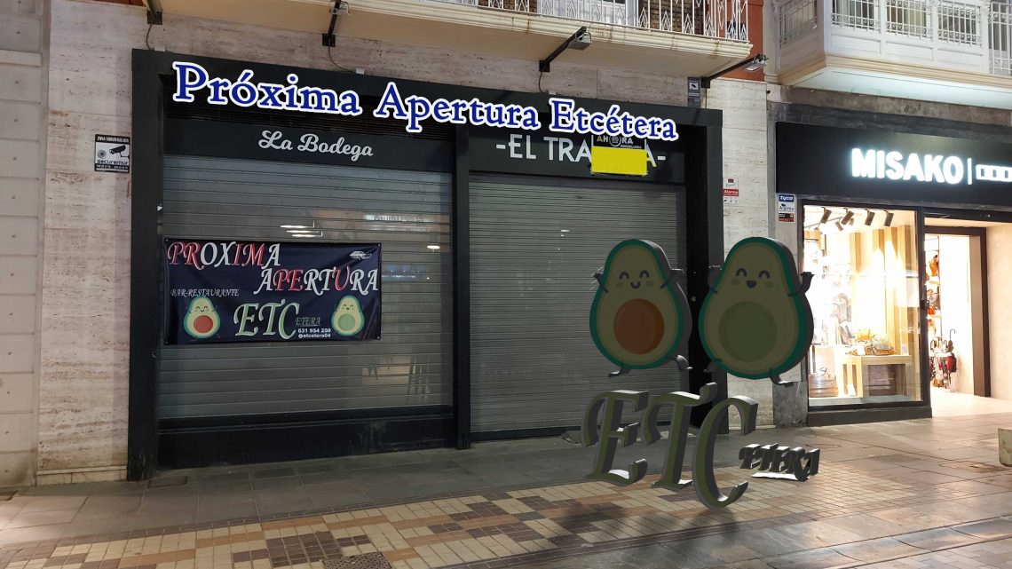 Próxima apertura ETCÉTERA Próxima apertura ETCÉTERA