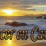 atardecer