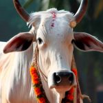 Una Vaca sagrada india
