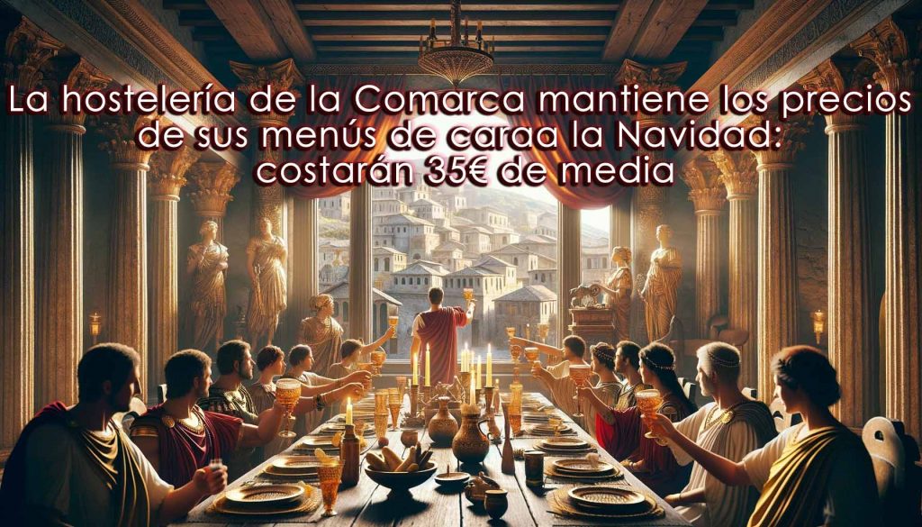 La hostelería de la Comarca mantiene los precios de sus menús de cara a la Navidad: costarán 35€ de media