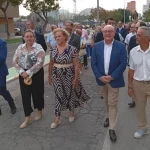 Autoridades procesionando