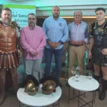 Julio Guillamón (Aníbal), Javier Isbert, Eduardo José Conesa, Tomás Martínez Pagán y José María Barcelona (Escipión)