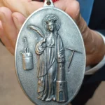 Medalla de la Francisco Paterna, secretario de la Orden de Caballeros de Santa Bárbara (cara A)