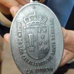 Medalla de la Orden de Caballeros de Santa Bárbara (cara B)