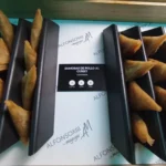 Samosas de pollo al curry