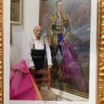 20241020Cuadro con el que se le ha obsequiado a Ortega Cano