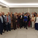 20241020Socios del Club Taurino de Cartagena con Ortega Cano