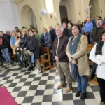 20250113Asistentes a la Eucarístía en la Iglesia de San Antonio de Padua (Tallante) 2