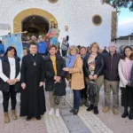 20250113Autoridades a la salida de la Romería