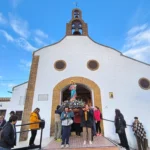 20250113Salida de la imagen de la Virgen de la Luz de la Iglesia de San Antonio de Padua (Tallante) 1