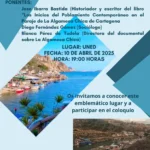 20250407Cartel de la charla-coloquio sobre La Algameca Chica