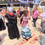 La Algameca Chica celebró su primera Cruz de Mayo reivindicando que sea declarada Bien de Interés Cultural