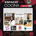 Clara Motos, bienestar femenino y autocuidado en el Espacio de Cocina SPAR