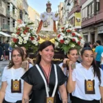 Más de mil personas honran a la Virgen del Carmen en el Casco Histórico de Cartagena