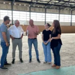 l Ayuntamiento de Torre Pacheco ejecuta la mejora del pabellón deportivo de El Jimenado con una inversión de 123.000€.