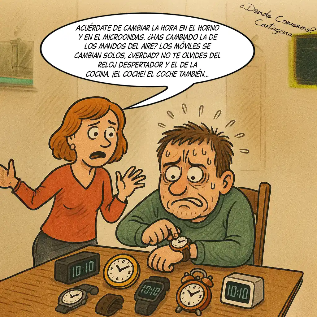 cambio de hora