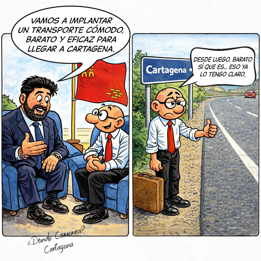 Transporte cómodo y barato a Cartagena.