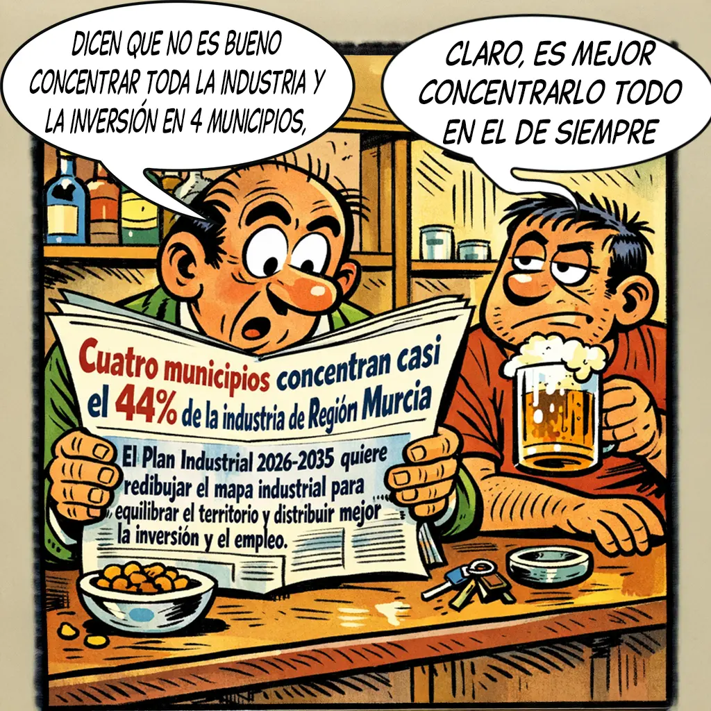 Debate sobre concentración industrial en Murcia